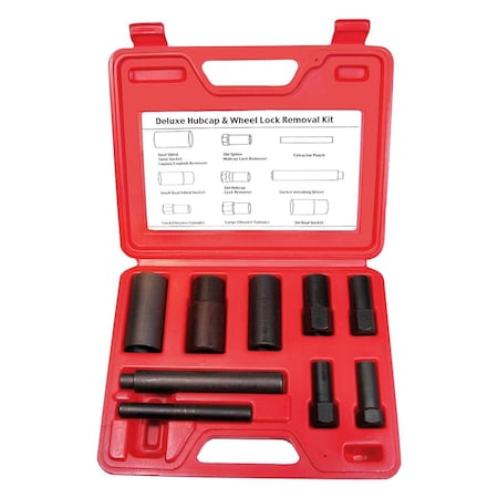 K-Tool International Locking Lug Nut Remover Kit KTI-71910